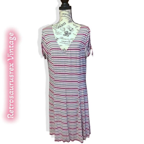 STRIPED Dress - Picture 5 of 7